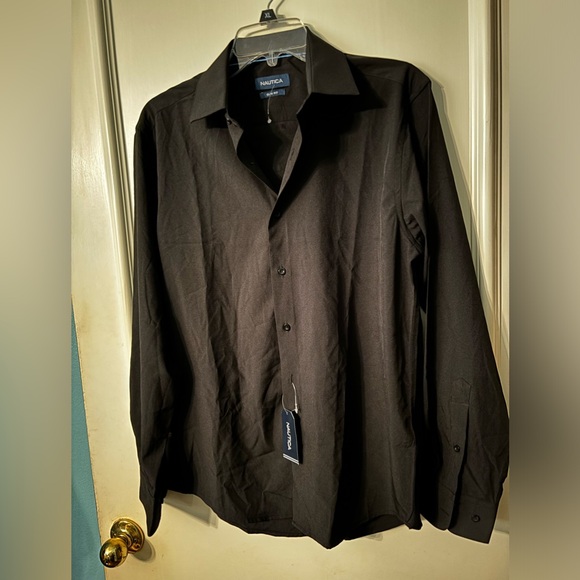 NWT Men’s dress shirt black - Picture 2 of 9